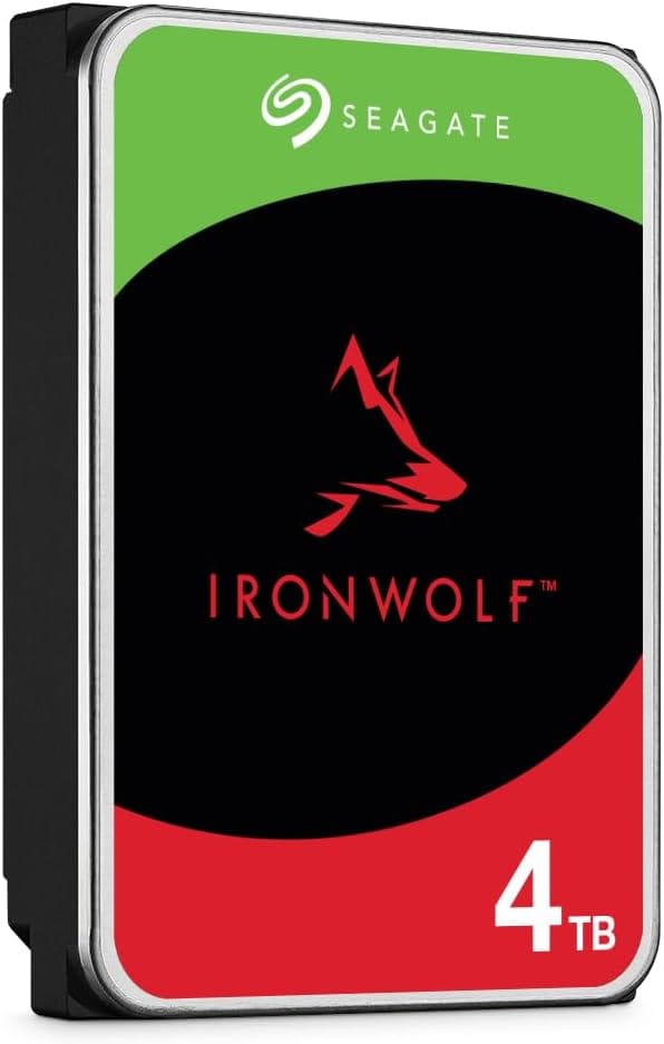 Seagate IronWolf 4TB: O Disco Rígido Essencial para seu NAS e Armazenamento Confiável.